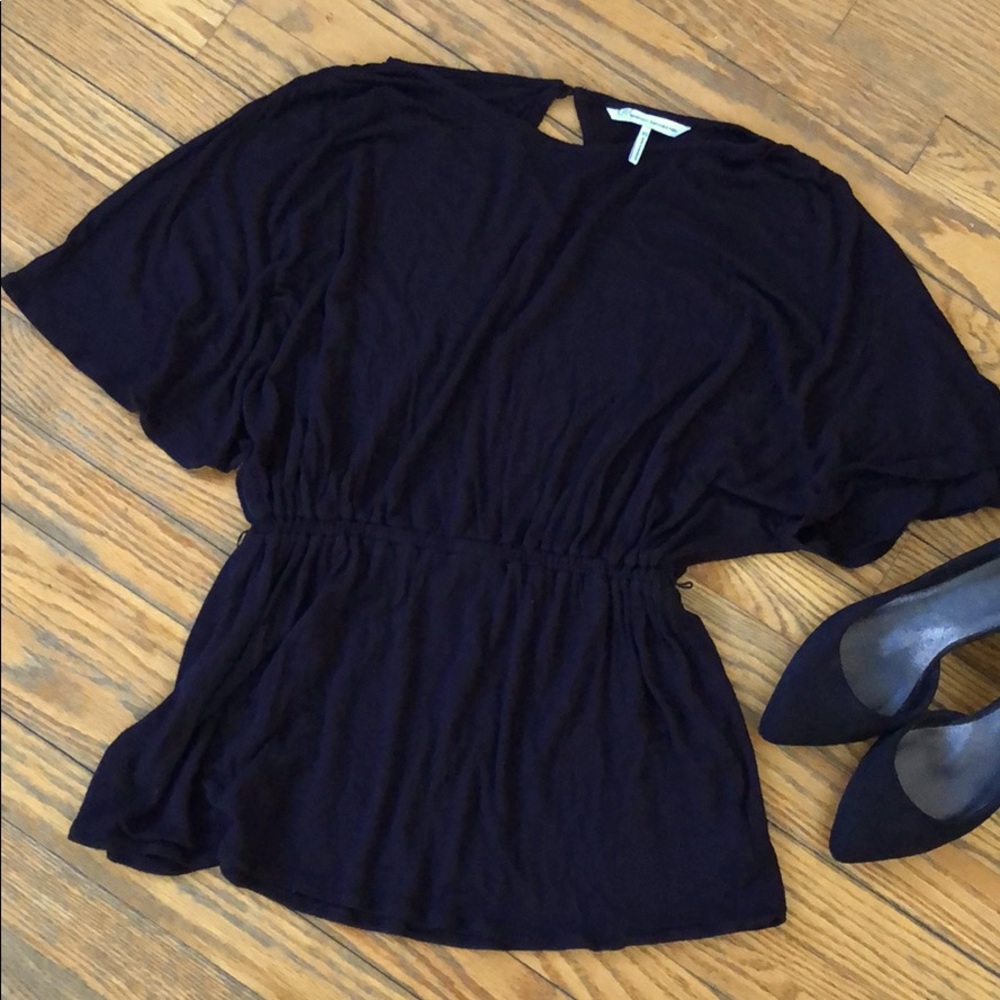 French Connection UK Style Batwing Sleeve Top XS